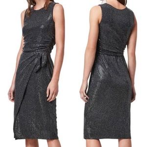 All Saints Allegra Shimmer Dress